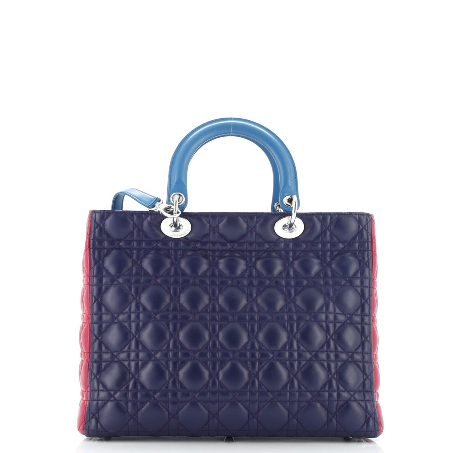 Christian Dior Lady Dior Bag Cannage Quilt Lambskin Large