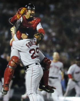 Jason Varitek Boston Signed/Auto 16X20 Photo Jsa