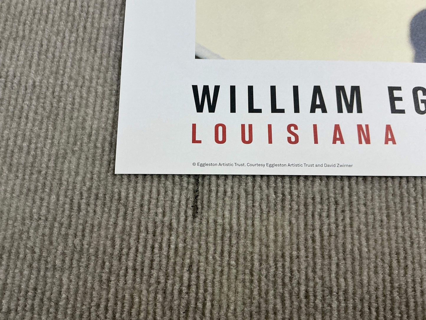 William Eggleston Drink " Offset Lithograph Realism