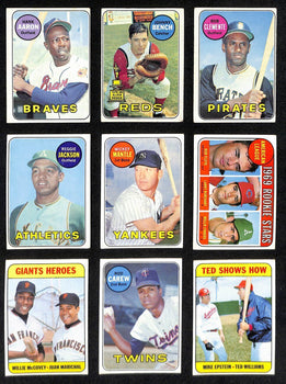 1969 Topps Baseball Card Complete Set (1-664)