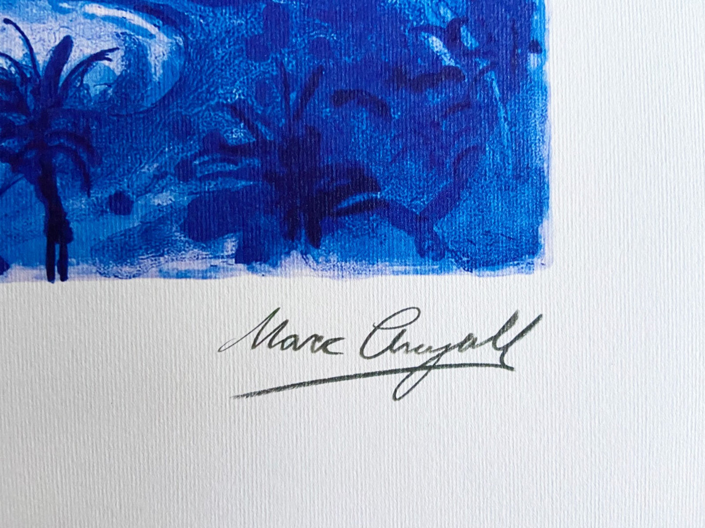 Marc Chagall Lithograph 'Mermaid On The French