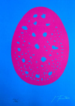 Lucio Fontana Lithograph ( Coa Signed In Pen) Numbered In Pencil