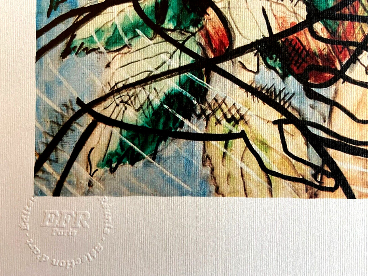 Francis Picabia Lithograph Coa Numbered Stamped