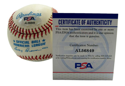 Butch Mccord Signed Oal Baseball Negro League Baltimore Elite Giants Psa/Dna