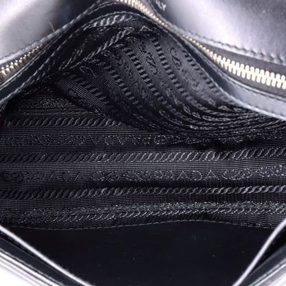 Prada Chain Flap Shoulder Bag Diagramme Quilted Leather Medium