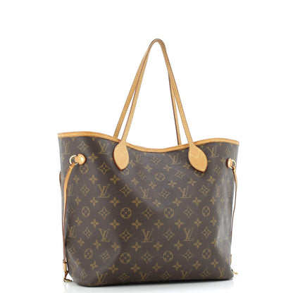 Louis Vuitton Neverfull Nm Tote Monogram Canvas Mm