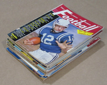 1960-1969 Street & Smith College Football Yearbook Lot Of 10