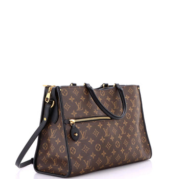 Louis Vuitton Popincourt Nm Handbag Monogram Canvas With Leather Mm