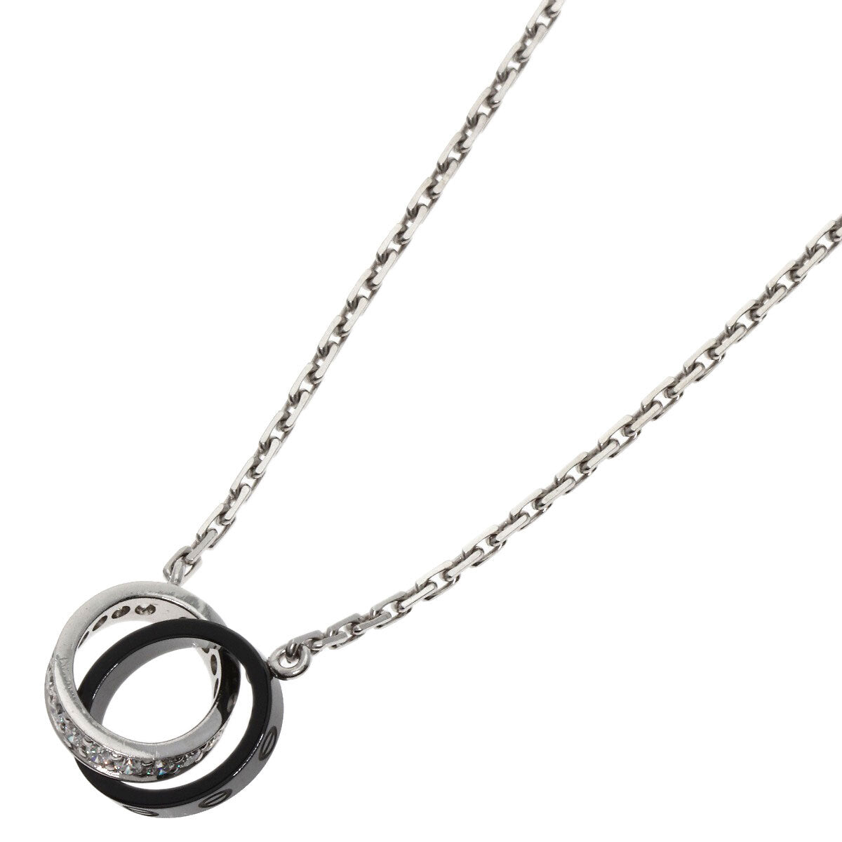 Cartier   Necklace Baby Love Diamond K18 White
