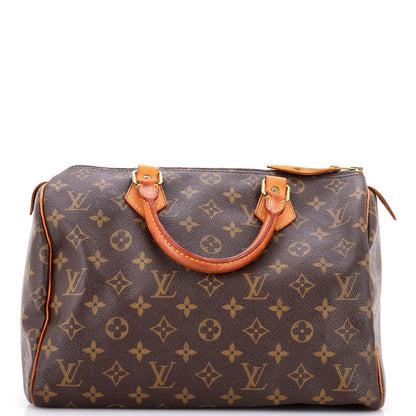 Louis Vuitton Speedy Handbag Monogram Canvas 30