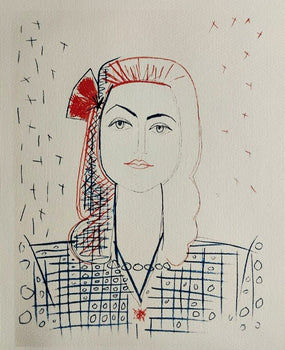 Pablo Picasso Lithograph Coa Signed In Pen Numbered In Pencil 180Ex