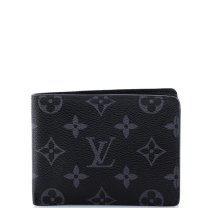 Louis Vuitton Slender Wallet Monogram Eclipse Canvas