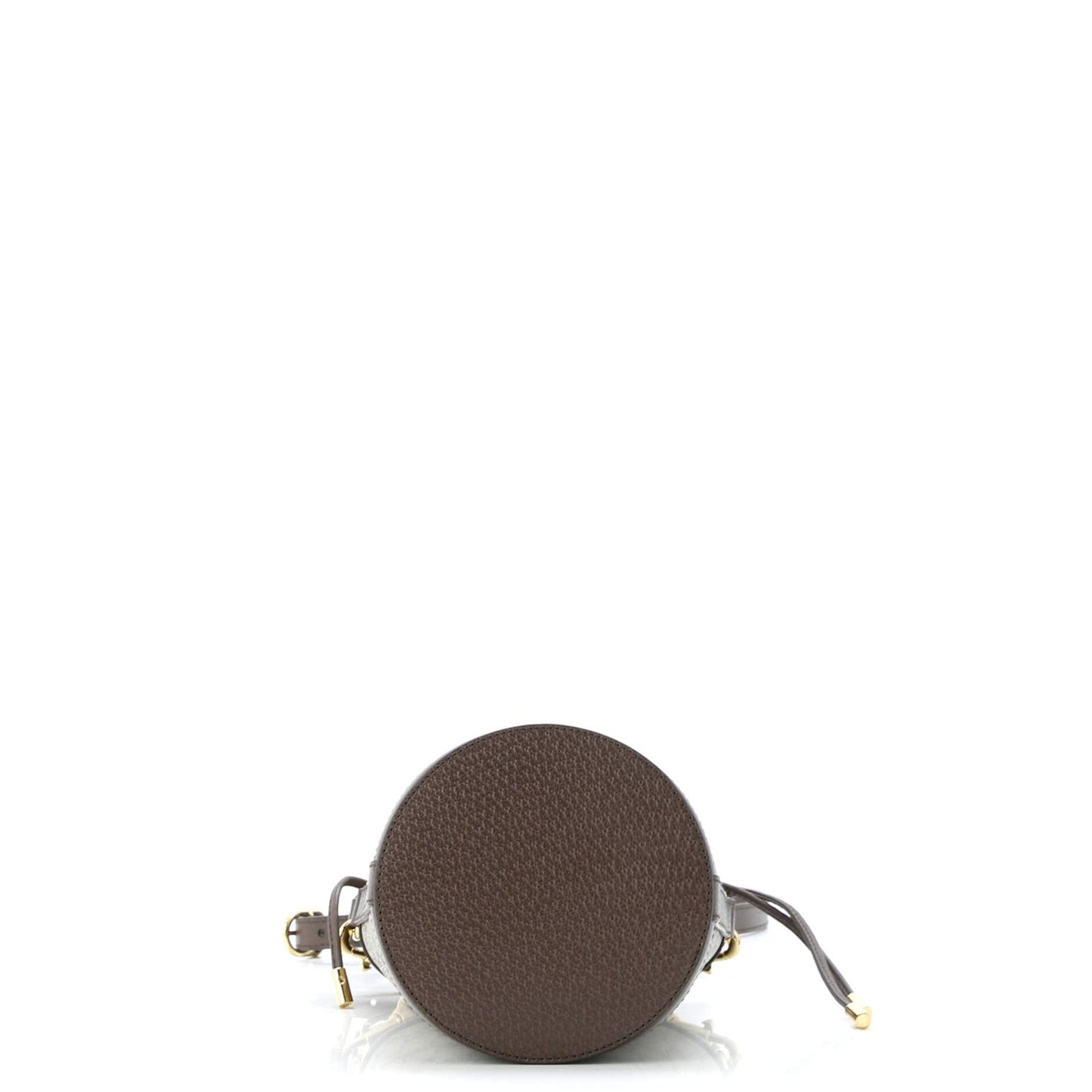 Gucci Ophidia Top Handle Bucket Bag Gg Coated Canvas With Leather Mini