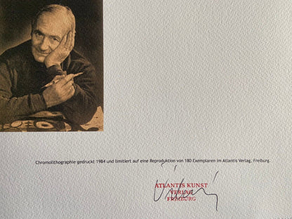 Joan Mir Lithograph Coa Signed Op Numbered By Hand - Piet Mondrian