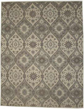 Hand-Knotted Floral Design Oriental Rug