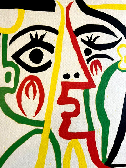 Pablo Picasso - Lithograph Signed Coa - Hand Numbered