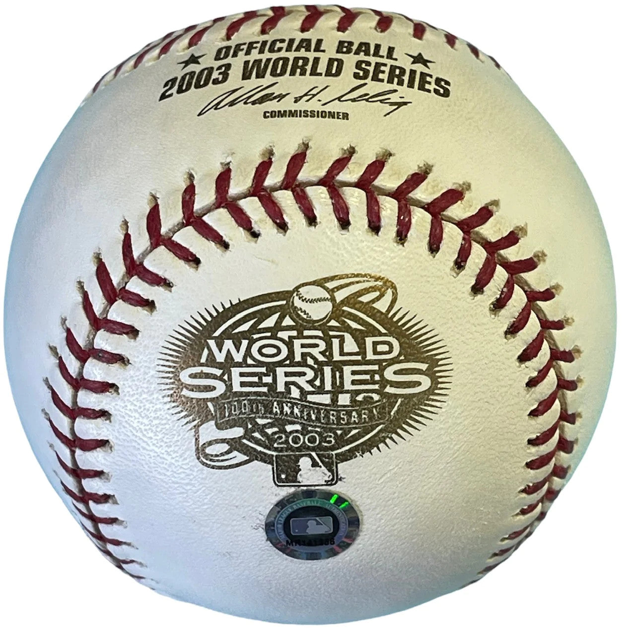 Brad Penny Autographed Official 2003 World Series Baseball