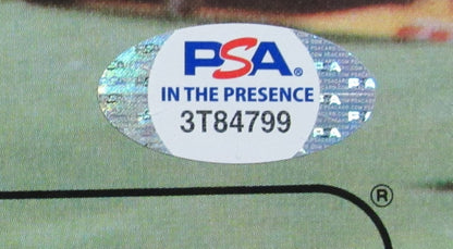 Larry Bird Hof Signed/Autographed 23X35 Poster Boston Celtics Psa/Dna 193254