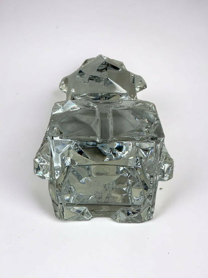 Medicom Be@Rbrick Baccarat Fragment Design Polygon Crystal Glass Figurine