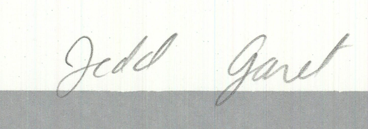 Jedd Garet American Dance Festival Signed " Lithograph Moderni