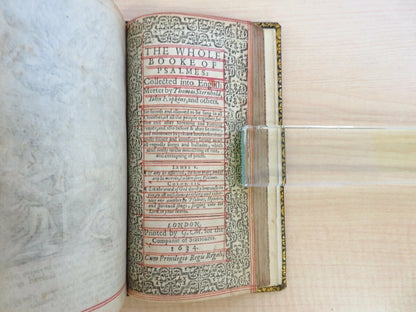 1630S Antique Bible 4 Christian Books : Prayer
