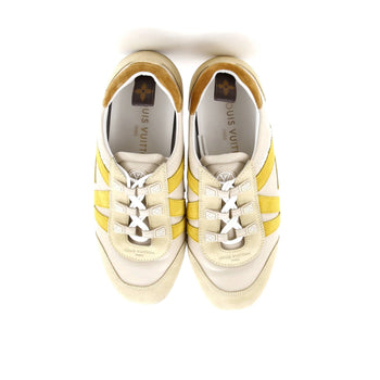 Louis Vuitton Women'S Lv Sneakerina Sneakers Leather And Suede