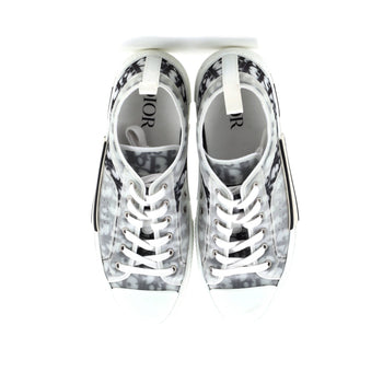 Christian Dior Men'S B23 Cap Toe Low-Top Sneakers Oblique Technical Canvas