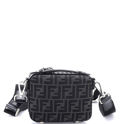 Fendi Suitcase Crossbody Bag Zucca Canvas Mini
