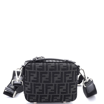 Fendi Suitcase Crossbody Bag Zucca Canvas Mini