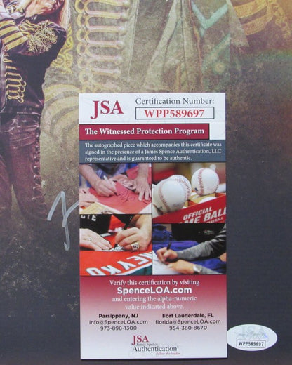 Joe Elliott Autographed 11X14 Photo Def Leppard Jsa 170292