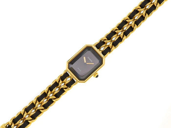 Chanel Premire L H0001 Gold Plated Quartz