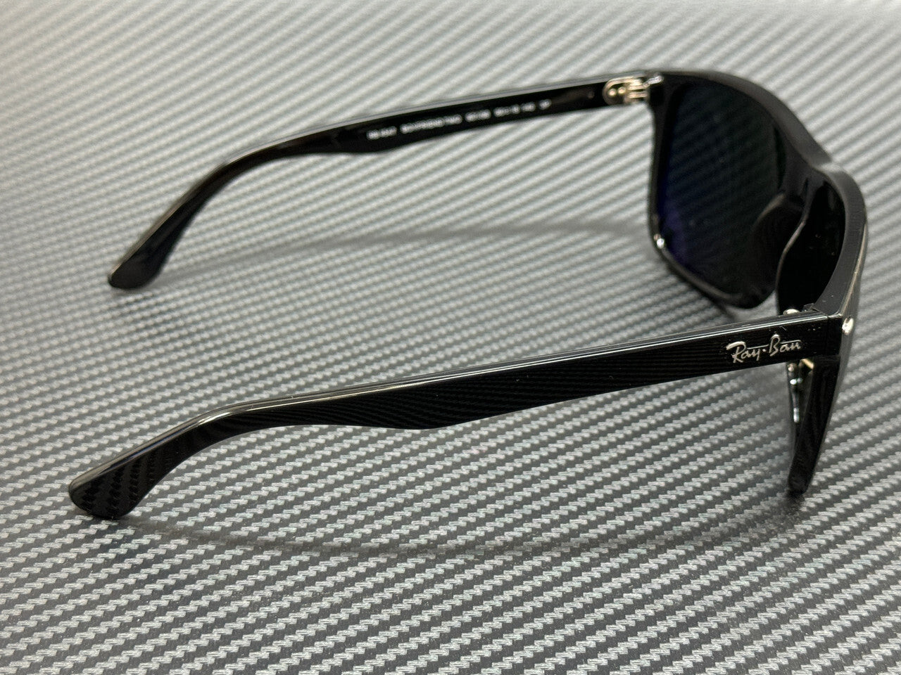 Ray Ban Rb4547 601 58 Black Green Polarized Unisex 57 Mm Sunglasses