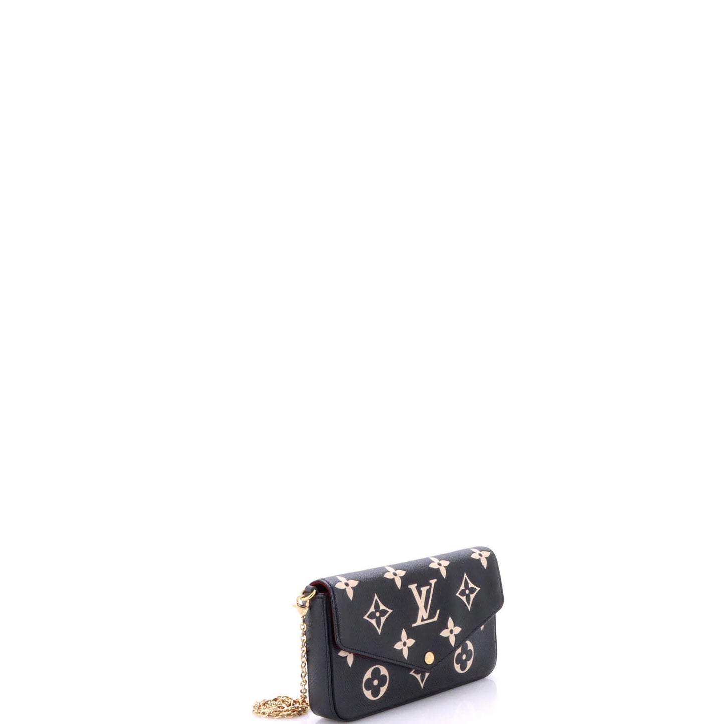 Louis Vuitton Felicie Pochette Bicolor Monogram Empreinte Giant