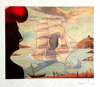 Salvador Dal Lithograph Original Signed COA