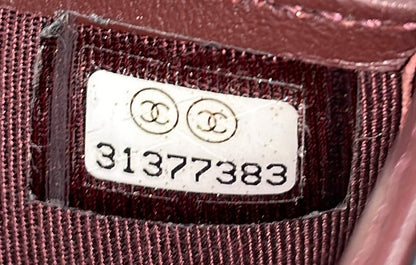 Chanel Cc Compact Classic Flap Wallet Quilted Caviar