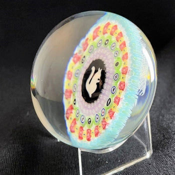 Antique Baccarat Crystal Paperweight 1972