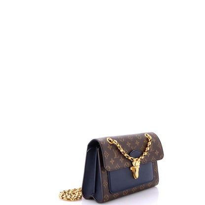 Louis Vuitton Victoire Handbag Monogram Canvas And Leather