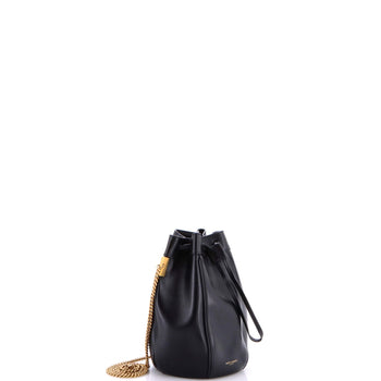 Saint Laurent Talitha Bucket Bag Leather Medium