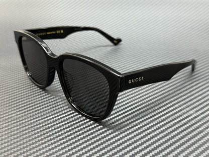 Gucci Gg1430Sk 001 Black Grey Men'S Large 57 Mm