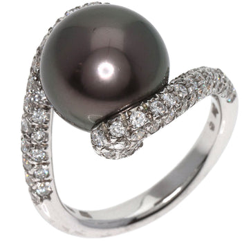 Mikimoto   Ring South Seapearl Pearl Diamond K18
