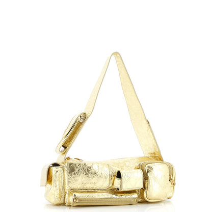 Balenciaga Superbusy Multi-Pocket Sling Bag Leather Small