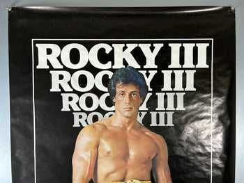 Rocky Iii Sylvester Stallone Us 1Sh One Sheet Poster, Used Condition