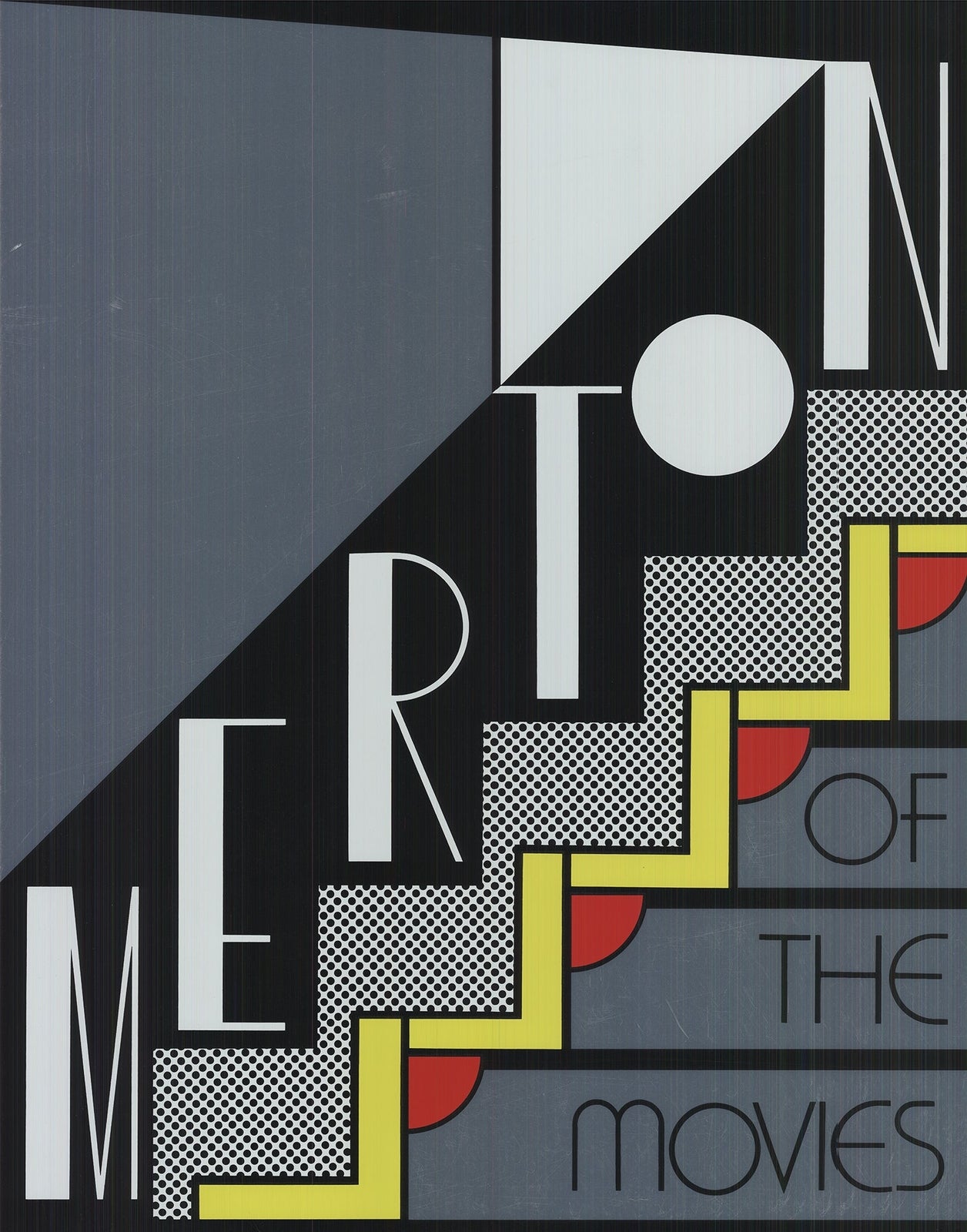 Roy Lichtenstein Merton Of The Movies " Foil Print Pop Art Black &