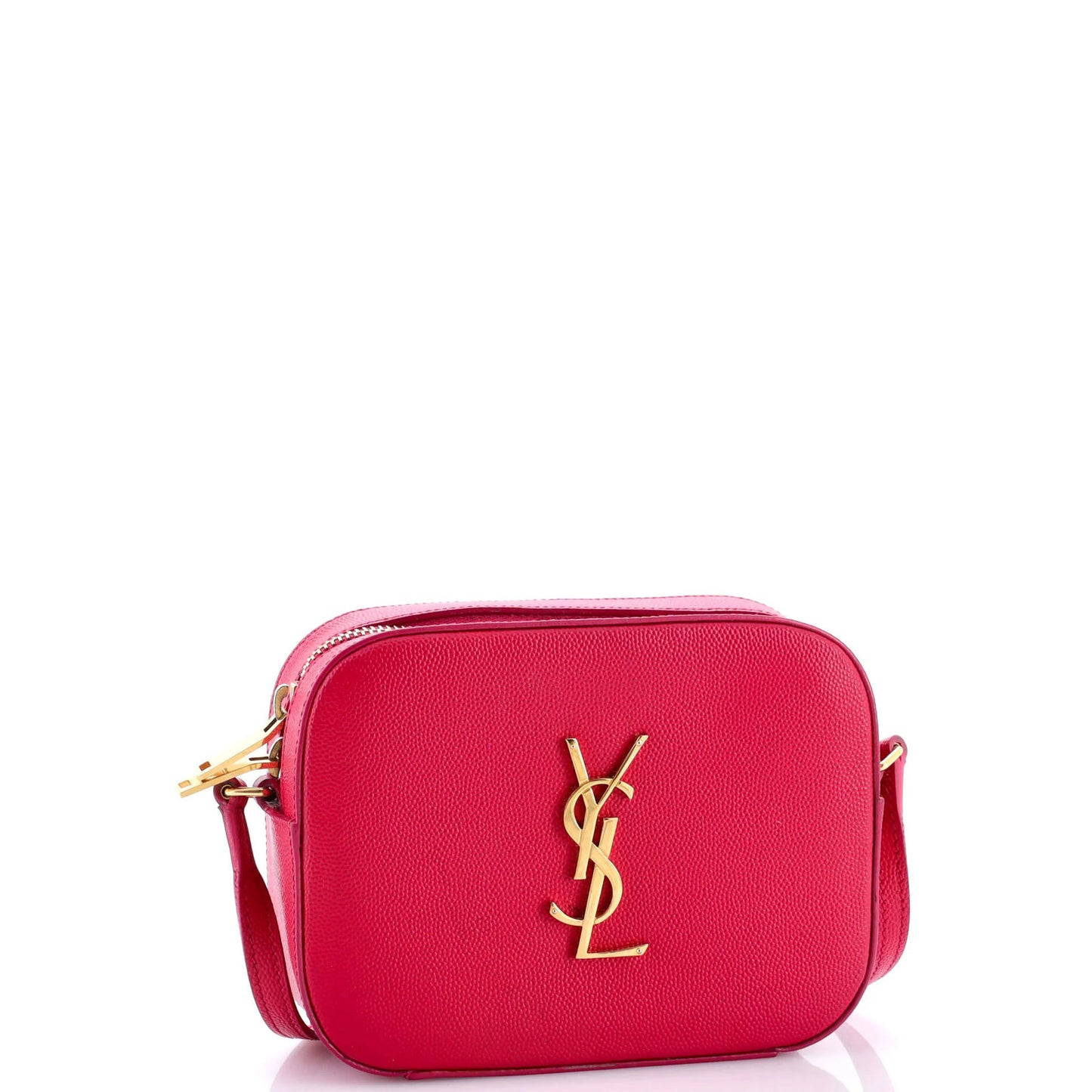 Saint Laurent Classic Monogram Camera Bag Leather Small