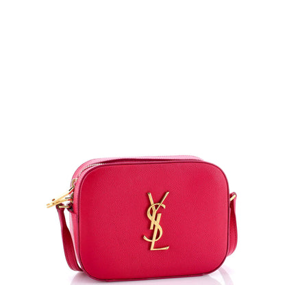 Saint Laurent Classic Monogram Camera Bag Leather Small