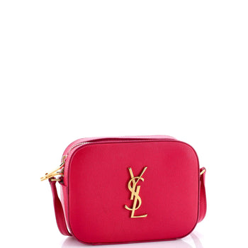 Saint Laurent Classic Monogram Camera Bag Leather Small