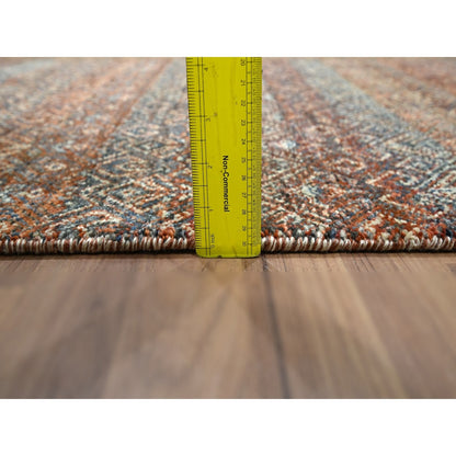 2'7"X10' Red Kohinoor Herat Pattern Soft Wool Hand Knotted Runner Rug