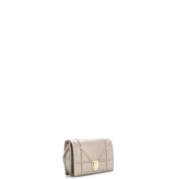 Christian Dior Diorama Flap Bag Grained Calfskin Mini