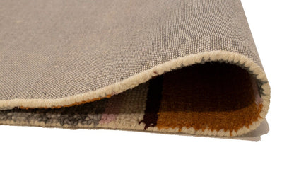 Stripes Design Hand-Tufted Modern Multicolored