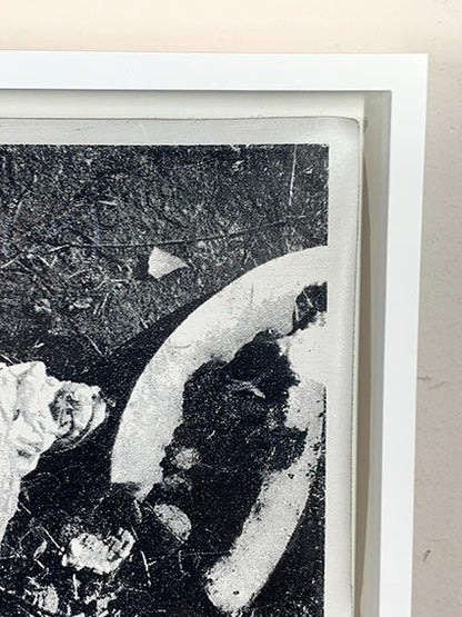 Geoffrey Hendricks "Flux Place Mat" 1973 Silk Screen On Cloth Fluxus Conceptual